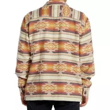 Жаккардовая фланелевая рубашка Offshore мужская Billabong, золото