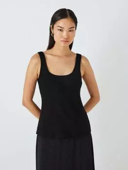 Жаккардовая майка с леопардовым принтом John Lewis ANYDAY