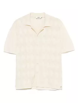 Жаккардовая рубашка Altea, нейтральный