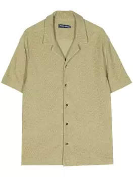 Жаккардовая рубашка Roberto Frescobol Carioca, зеленый