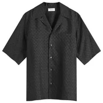 Жаккардовая рубашка с черепом Alexander Mcqueen, мультиколор