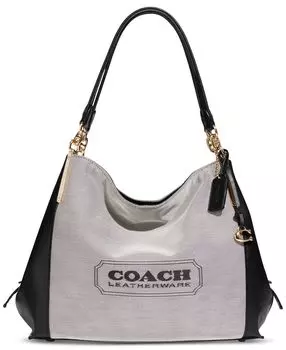 Жаккардовая сумка через плечо Badge Dalton 31 — эксклюзивно для Macy's COACH
