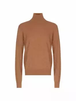 Жаккардовая водолазка Dolce&Gabbana, бежевый