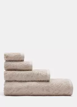 Жаккардовое банное полотенце Croff, бежевый