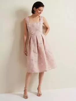 Жаккардовое платье jacesta Phase Eight, цвет Pale Pink