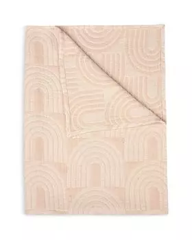 Жаккардовое Радужное Одеяло Crane Baby, цвет Tan/Beige