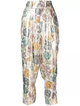 Жаккардовые брюки Bonita строгого кроя Hayley Menzies, мультиколор