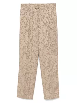 Жаккардовые брюки Drle De Monsieur Golfeur, нейтральный