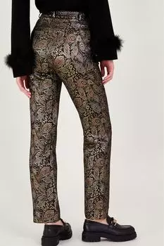 Жаккардовые брюки joni Monsoon, черный