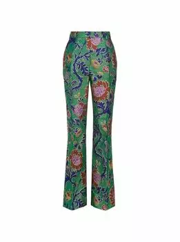 Жаккардовые брюки клеш Dolce&Gabbana