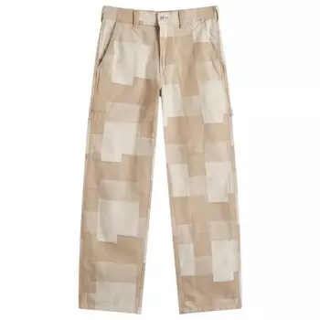 Жаккардовые брюки плотника Dickies, желтый