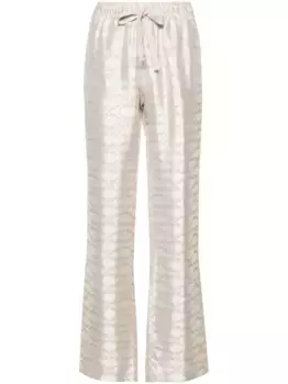 Жаккардовые брюки Pomy Zadig&Voltaire, коричневый