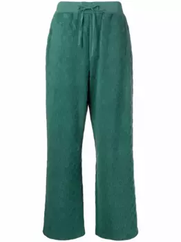 Жаккардовые брюки с монограммой AMBUSH, зеленый