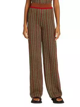 Жаккардовые Брюки Wales Bonner Orchester, мультиколор
