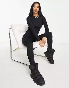 Жаккардовые леггинсы в базовом слое ASOS Petite