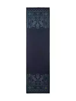 Жаккардовый цветочный шарф ETRO, синий