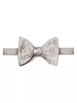 Жаккардовый галстук-бабочка Eton, серый