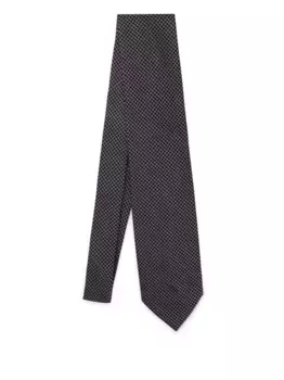 Жаккардовый галстук с узором Destin, фиолетовый