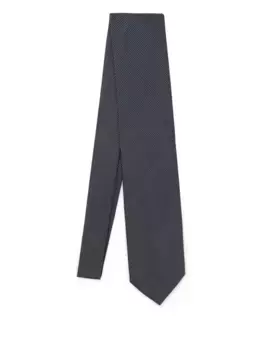 Жаккардовый галстук с узором Destin, синий