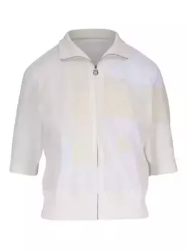 Жаккардовый кардиган Akris, белый