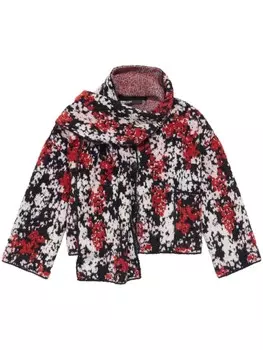 Жаккардовый кардиган Leomimosa Bimba y Lola, белый