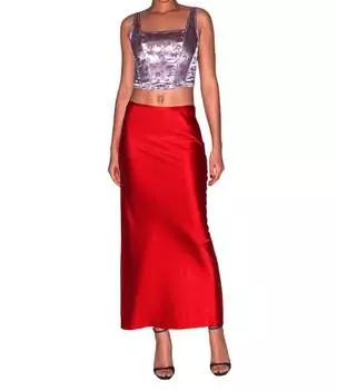 Жаккардовый корсетный топ цвета «розовый туман» Fleur Du Mal