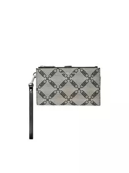 Жаккардовый кошелек для смартфона Adele MICHAEL Michael Kors, черный