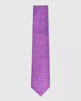 Жаккардовый мужской галстук Olimpo, синий