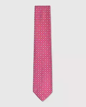 Жаккардовый мужской галстук Olimpo, синий