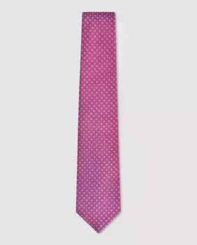 Жаккардовый мужской галстук Olimpo, синий