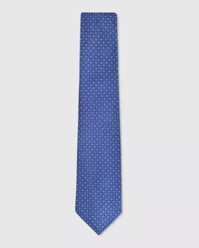 Жаккардовый мужской галстук Olimpo, зеленый