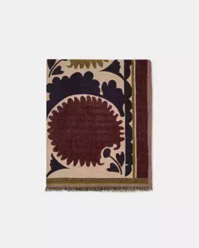 Жаккардовый перемешивание Latouche, цвет Burdeos