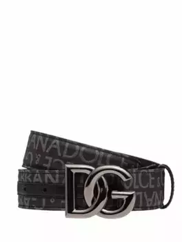 Жаккардовый ремень DG Dolce&Gabbana, мультиколор