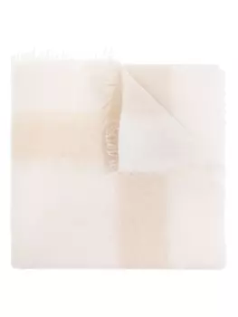 Жаккардовый шарф Moschino, нейтральный