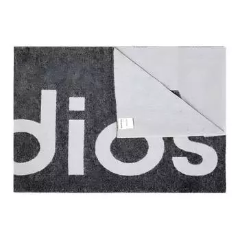 Жаккардовый шарф с логотипом Acne Studios, черный