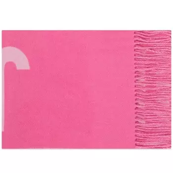 Жаккардовый шарф с логотипом Jacquemus, мультиколор