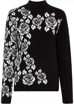 Жаккардовый свитер Bodyflirt, белый