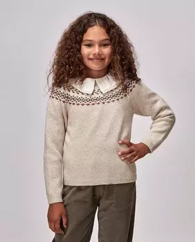 Жаккардовый свитер Gocco