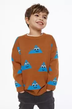 Жаккардовый свитер H&amp;M
