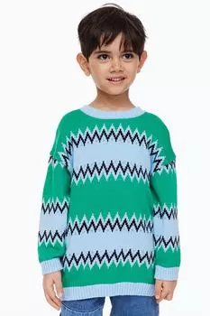 Жаккардовый свитер H&amp;M