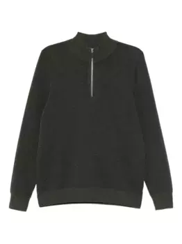 Жаккардовый свитер N.Peal, зеленый