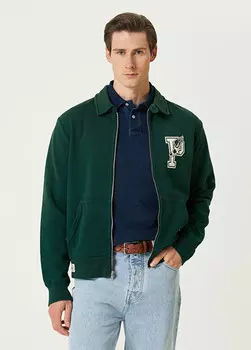 Жаккардовый свитер с мишкой Тедди Polo Ralph Lauren, голубой