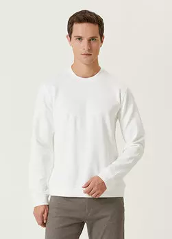 Жаккардовый свитшот white goose Beymen