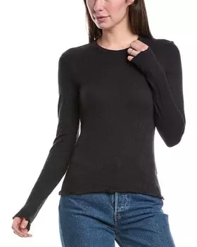 Жаккардовый топ Gina rag & bone, черный