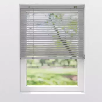 Жалюзи «Мой дом», (1 шт.), алюминий, зажимная опора со стопорным винтом My Home, цвет silberfarben + silberfarben + silberfarben