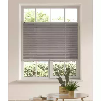 Жалюзи-плиссе для моего дома «LAHOLM», светозащита, без сверления, натяжные, фиксированного размера My Home, серо-коричневый