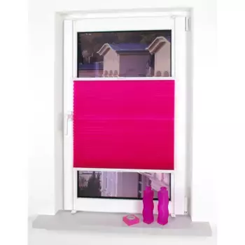 Жалюзи-плиссе Liedeco «Klemmfix жалюзи-плиссе YOUNG COLORS», светозащита, без сверления, на направляющих, цвет red magnolia