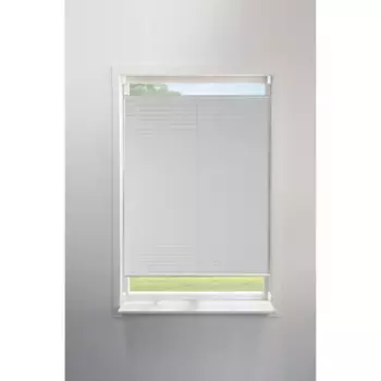 Жалюзи плиссе мой дом «KATIA», светозащита, без сверления, натяжные, фиксированного размера, с эффектом помятости, однотонные, монохромные, базовые, с зажимной опорой My Home, серый