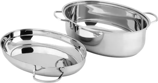 Жаровня CS Koch-Systeme "Trier", нержавеющая сталь, (1 шт.), индукционная + Высота 19 см., цвет edelstahlfarben