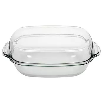 Жаровня для птицы Simax Форма для запекания из боросиликатного стекла 8,0л BOHEMIA, прозрачный